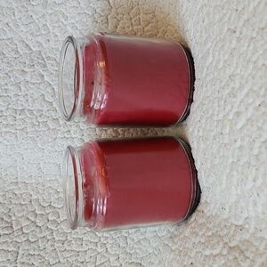 Walmart Better Homes and Garden Christmas Apple cinnamon set of 2 large candles